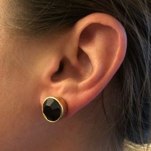 Kate Spade Black Stud Earrings